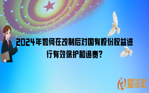 2024年如何在改制后对国有股份权益进行有效保护和追责？_https://www.nsxn.com.cn_法律资讯_第1张