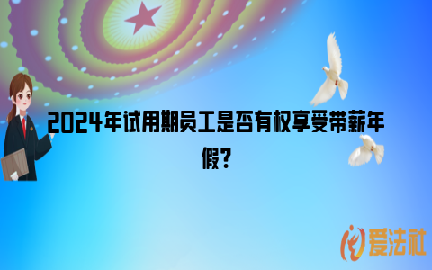 2024年试用期员工是否有权享受带薪年假？_https://www.nsxn.com.cn_法律资讯_第1张