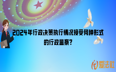 2024年行政决策执行情况接受何种形式的行政监察？_https://www.nsxn.com.cn_法律资讯_第1张