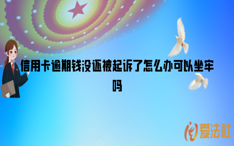 信用卡逾期钱没还被起诉了怎么办可以坐牢吗_https://www.nsxn.com.cn_法言法语_第1张